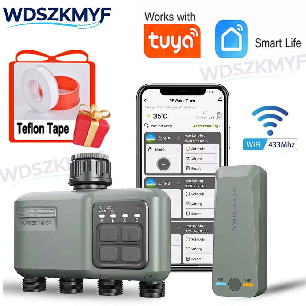 Smart Garden Nursery - Умный Wi-Fi RF433 таймер полива для
