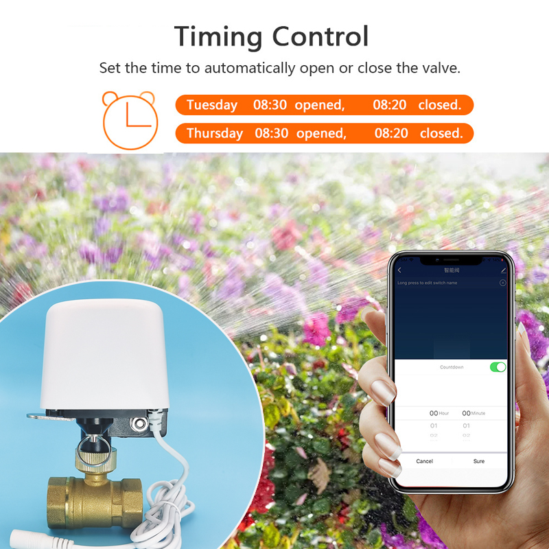 Умный Wi-Fi клапан для воды Tu – обзор и цена Smart Garden Tap Timer