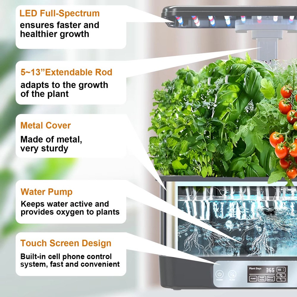 Tuya Wi-Fi система выращивания – обзор и цена Smart Garden Nursery