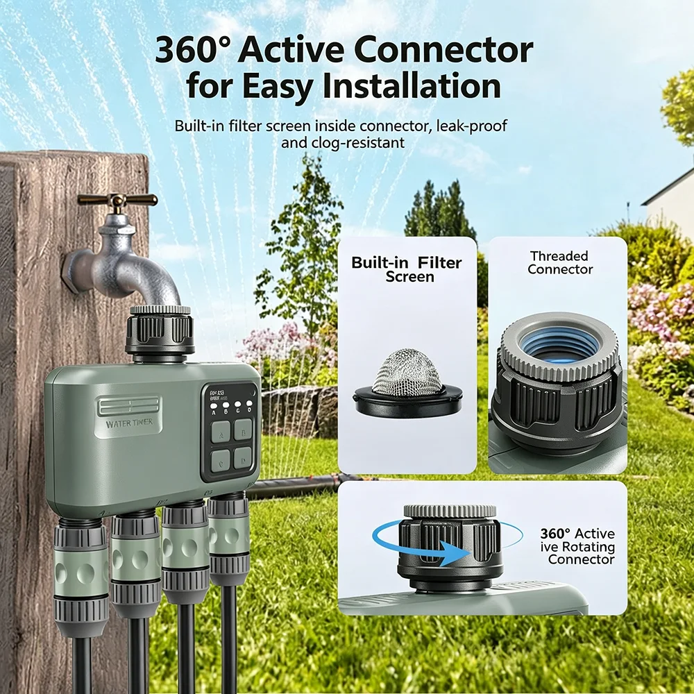 Умный Wi-Fi RF433 таймер полив – обзор и цена Smart Garden Nursery