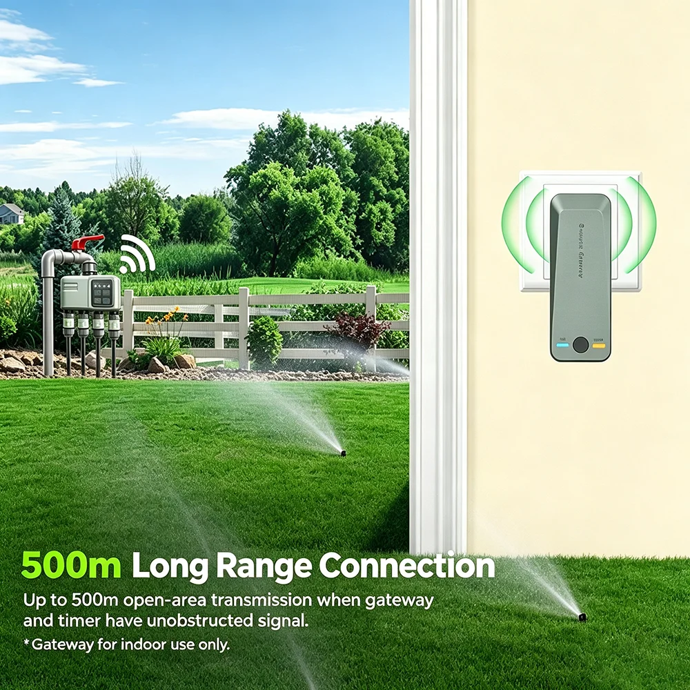 Умный Wi-Fi RF433 таймер полив – обзор и цена Smart Garden Nursery